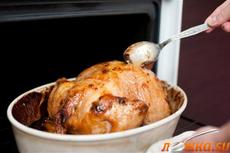 Курица, запеченная с апельсинами, в горчичном соусе - нажмите, чтобы увидеть в полном размере Курица, запеченная с апельсинами, в горчичном соусе