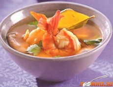 Тайский суп Том Ям - нажмите, чтобы увидеть в полном размере Тайский суп Том Ям