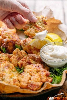 Куриные оладьи - нажмите, чтобы увидеть в полном размере Куриные оладьи