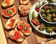 Тапас - бесплатная закуска в Испании