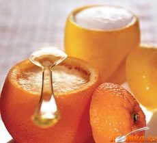 Апельсиновый и лимонный сорбет