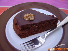 Английский шоколадный десерт