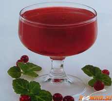 Кисель клюквенный