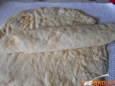 Домашний лаваш с добавлением кукурузной муки