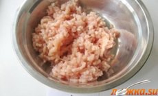 Пожарские котлеты с гарниром из пюре и грибами