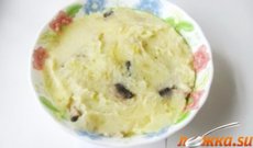 Пожарские котлеты с гарниром из пюре и грибами