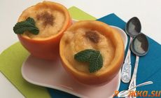 Десерт из хурмы