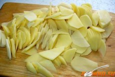 Свинина с картофелем по-французски в духовке