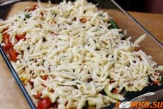 Куриный стейк с овощами