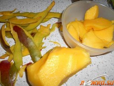 Мусс с манго